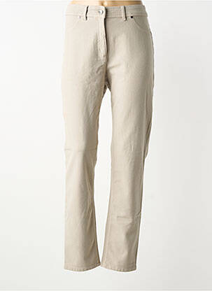 Blugi cu croială dreaptă elasticitate mărime normală bej PERSONA BY MARINA RINALDI femme