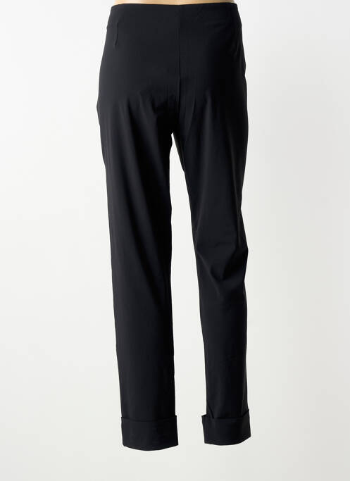 Pantalon drept elasticitate mărime normală negru PLATINE COLLECTION femme