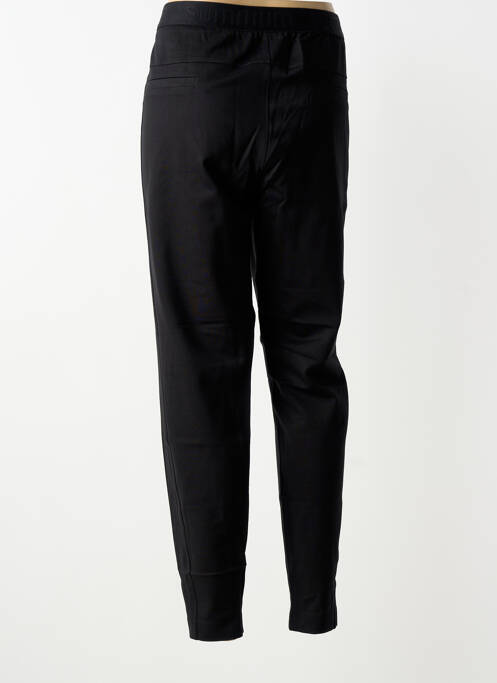 Pantalon slim talie elastică mărime normală negru SUMMUM femme
