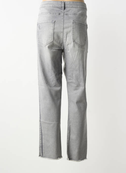 Blugi cu croială dreaptă elasticitate mărime normală gri OPEN END femme