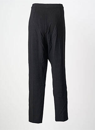 Pantalon slim talie elastică mărime normală negru ELENA MIRO femeie