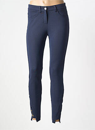 Pantalon slim conic mărime normală albastru SPORTALM femeie
