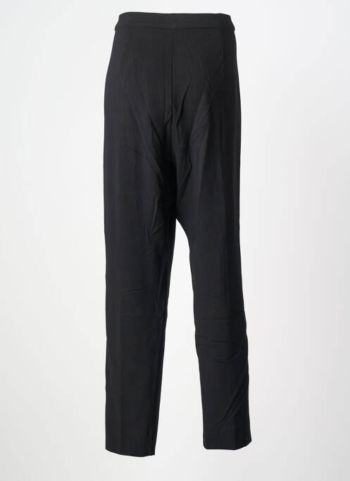 Pantalon slim talie elastică mărime normală negru ELENA MIRO femme