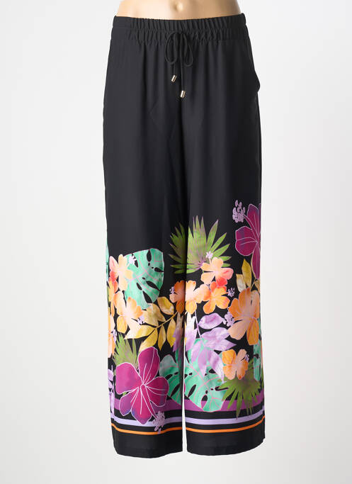 Pantalon larg țesătură crep mărime normală negru JOSEPH RIBKOFF femme