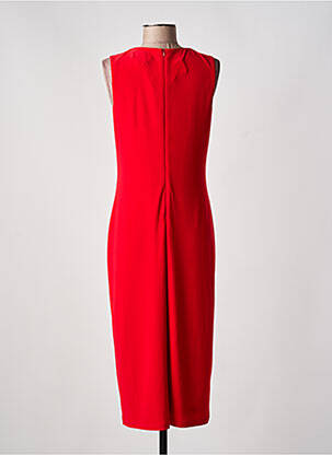Rochie midi fără mâneci fără mâneci roșu JOSEPH RIBKOFF femeie