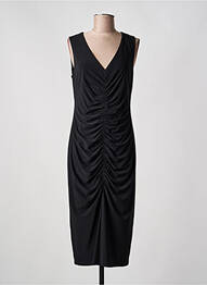 Rochie midi fără mâneci fără mâneci negru JOSEPH RIBKOFF femeie