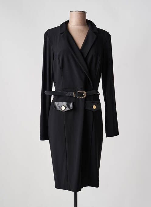 Rochie midi mâneci lungi mâneci lungi negru JOSEPH RIBKOFF femme