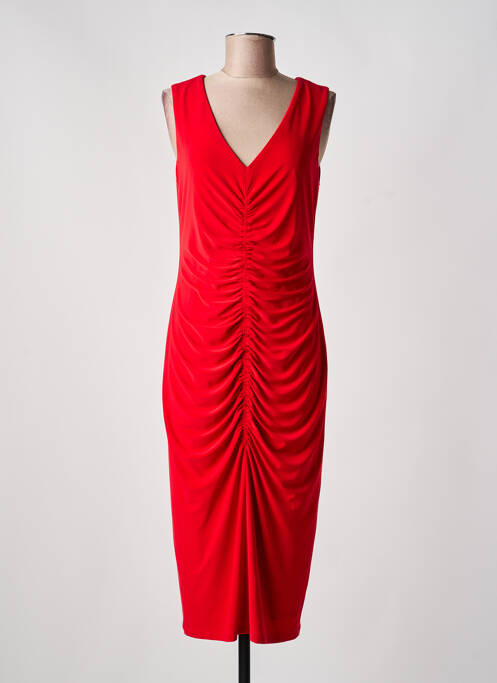 Rochie midi fără mâneci fără mâneci roșu JOSEPH RIBKOFF femme