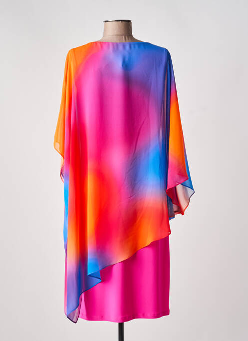 Rochie midi mâneci 3/4 mâneci 3/4 roz JOSEPH RIBKOFF femme