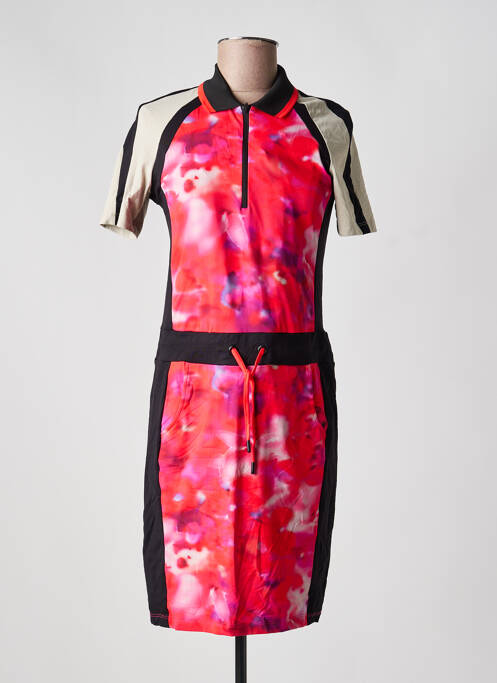 Rochie scurtă mâneci scurte mâneci scurte negru SPORTALM femme