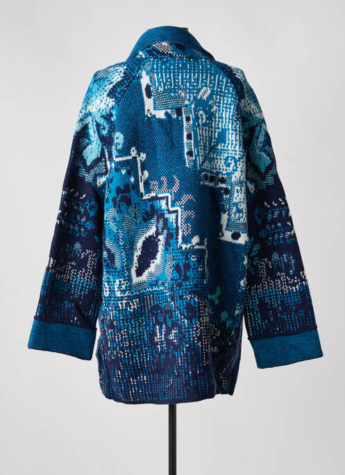 Jachete casual guler tip costum albastru IVKO femme