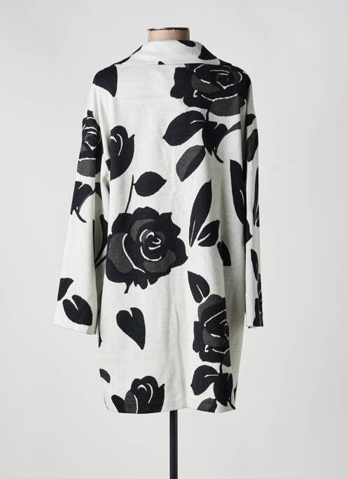 Palton lung croială cambrată fără glugă gri JOSEPH RIBKOFF femme