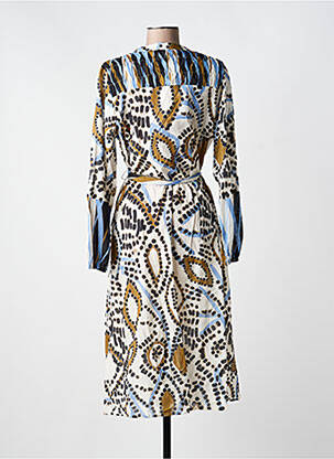 Rochie midi mâneci lungi mâneci lungi maro CATNOIR femeie