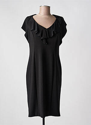 Rochie midi mâneci scurte mâneci scurte negru JOSEPH RIBKOFF femeie