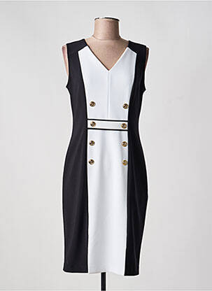 Rochie midi fără mâneci fără mâneci negru JOSEPH RIBKOFF femeie