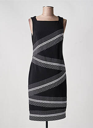 Rochie midi fără mâneci fără mâneci negru JOSEPH RIBKOFF femeie