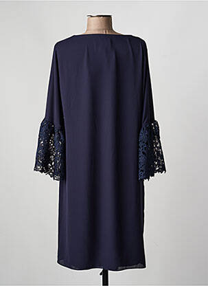 Rochie scurtă mâneci 3/4 mâneci 3/4 albastru JOSEPH RIBKOFF femeie