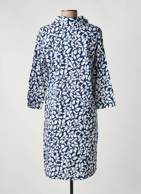 Rochie midi mâneci 3/4 mâneci 3/4 albastru RABE femme