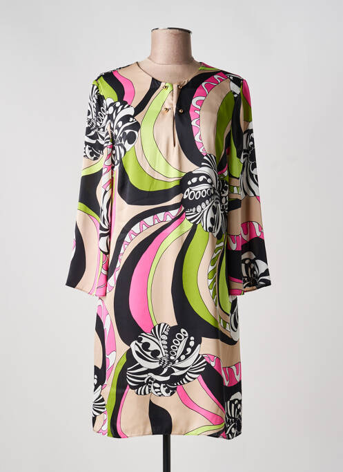 Rochie scurtă mâneci 3/4 mâneci 3/4 negru JOSEPH RIBKOFF femme