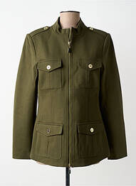 Jachete casual guler rotund verde LOLA CASADEMUNT femeie