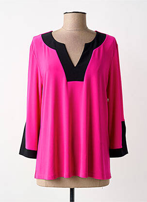 Top elasticitate mâneci lungi roz JOSEPH RIBKOFF femme