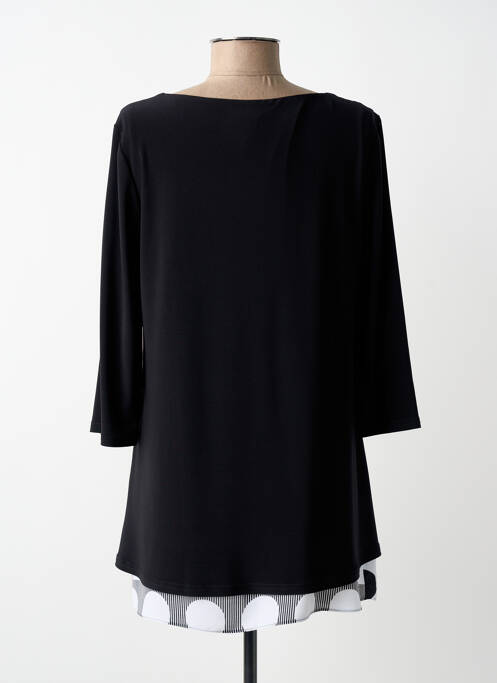 Tunică mâneci lungi guler rotund negru JOSEPH RIBKOFF femme