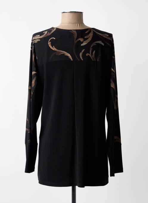 Tricou imprimeu fantezie mâneci lungi negru JOSEPH RIBKOFF femme