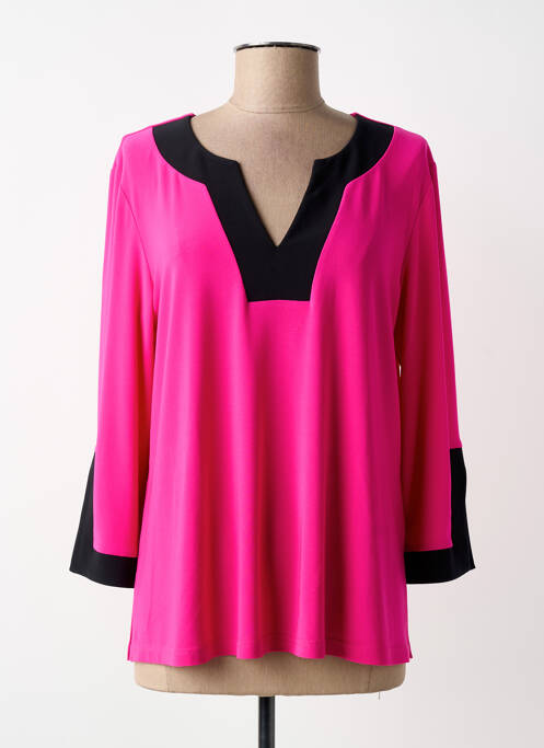 Top elasticitate mâneci lungi roz JOSEPH RIBKOFF femme