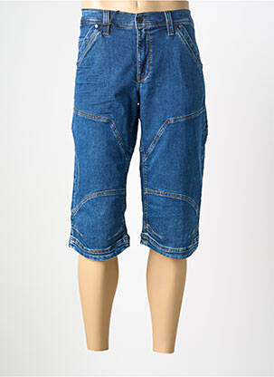 Pantalon trei sferturi buzunare mărime normală albastru MUSTANG homme