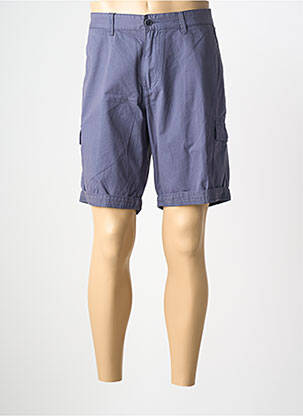 Bermudă țesătură poplin mărime normală albastru FYNCH-HATTON homme