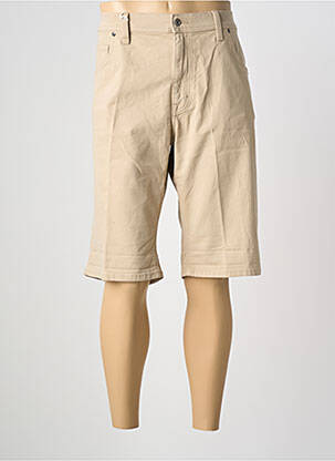 Bermudă elasticitate mărime normală bej MUSTANG homme