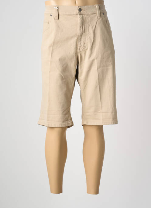 Bermudă elasticitate mărime normală bej MUSTANG homme