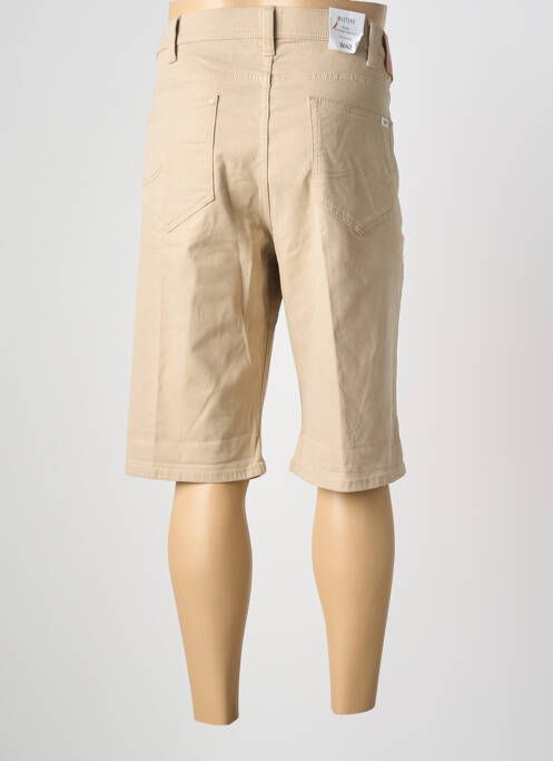 Bermudă elasticitate mărime normală bej MUSTANG homme