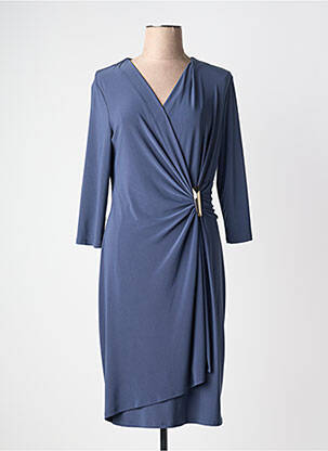 Rochie midi mâneci 3/4 mâneci 3/4 gri JOSEPH RIBKOFF femeie