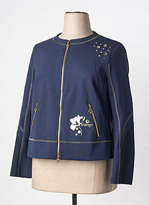 Jachete casual guler rotund albastru SPORTALM femme