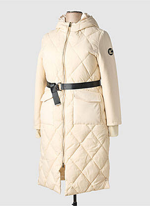 Geacă matlasată buzunare fără glugă bej LOLA CASADEMUNT femme