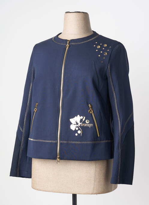 Jachete casual guler rotund albastru SPORTALM femme