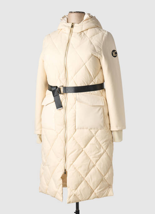 Geacă matlasată buzunare fără glugă bej LOLA CASADEMUNT femme