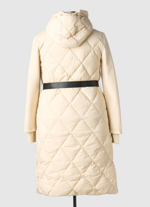 Geacă matlasată buzunare fără glugă bej LOLA CASADEMUNT femme