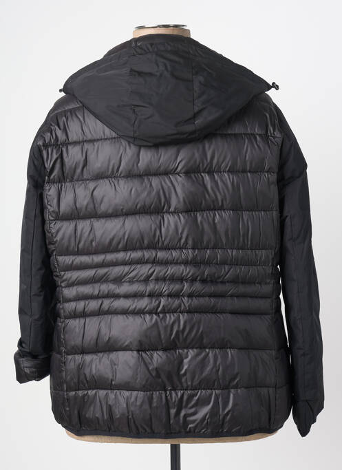 Geacă matlasată buzunare cu glugă negru ELENA MIRO femme