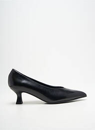 Pantofi cu toc țesătură satinată toc de 4 la 6 cm negru PEDRO MIRALLES femme
