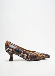 Pantofi cu toc vârf ascuțit toc de 4 la 6 cm negru PEDRO MIRALLES femme