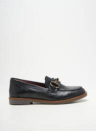 Mocasini material neted toc plat până la 3 cm negru ALIWELL femme