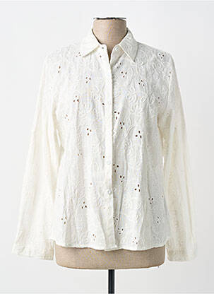 Cămașă croială dreaptă mâneci lungi alb ONADO femme