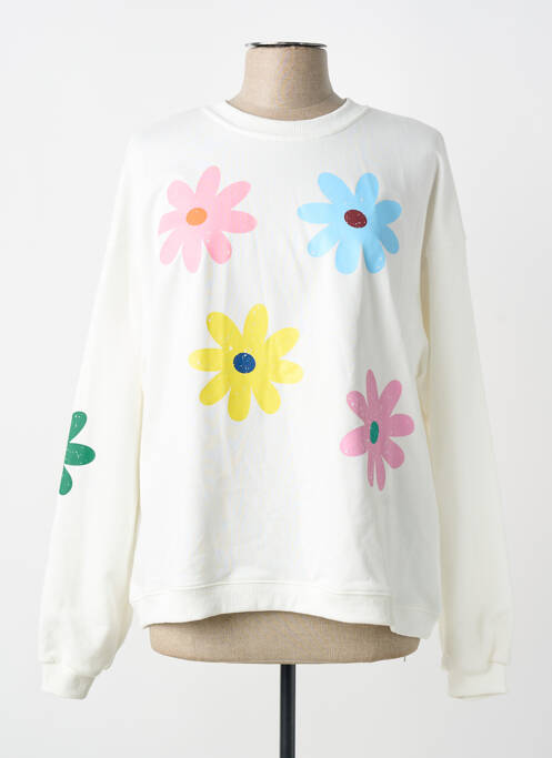 Hanorac mâneci lungi mâneci lungi alb CIAO MILANO femme