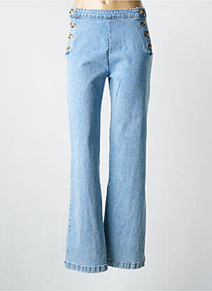 Blugi cu croială dreaptă elasticitate mărime normală albastru MONDAY femme