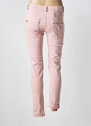 Pantalon slim elasticitate mărime normală roz MELLY & CO femeie