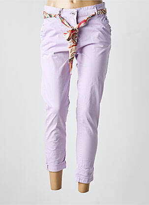 Pantalon 7/8 elasticitate mărime normală violet NAIIF femeie