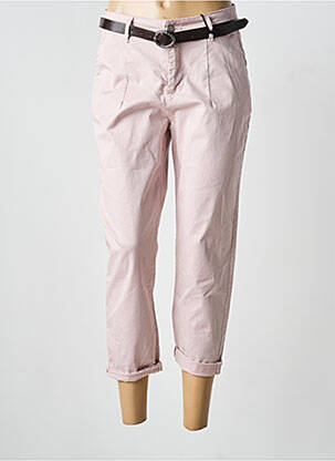 Pantalon trei sferturi elasticitate mărime normală roz NAIIF femme