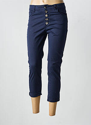 Pantalon trei sferturi elasticitate mărime normală albastru NAIIF femme